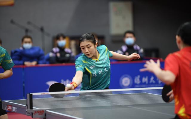 乒超女团两轮战罢 深圳大学山东鲁能已显冠军相？